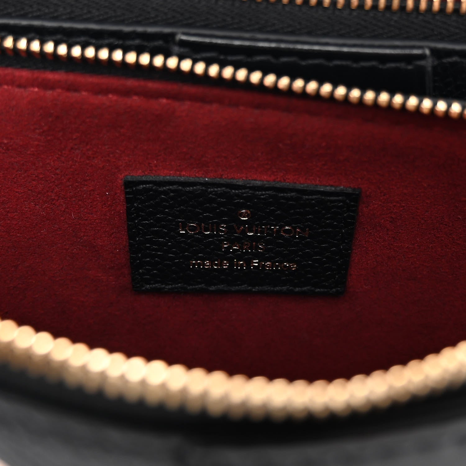 Louis Vuitton Empreinte Monogram Giant Multi Pochette Accessories Black Beige 7 of 10