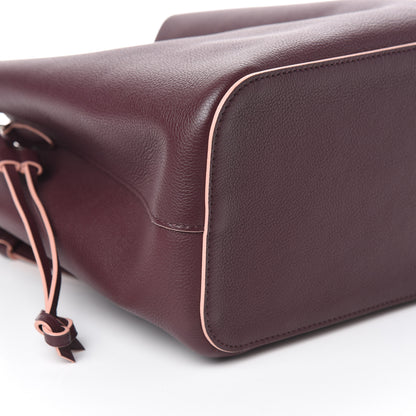 Louis Vuitton Calfskin Lockme Bucket Prune 8 of 9