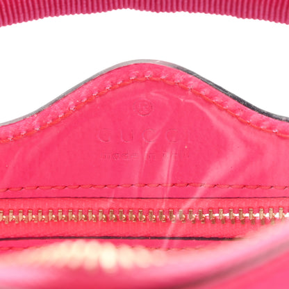 Gucci Vinyl Web Mini Ophidia Transparent Shoulder Bag Fluorescent Fuchsia 6 of 12
