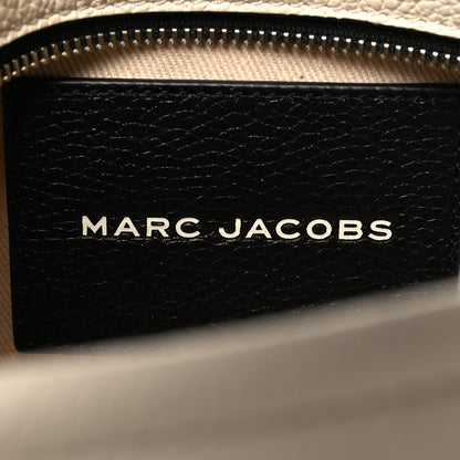 Marc Jacobs Grained Calfskin Colorblock Mini The Tote Bag Ivory Multi 6 of 9