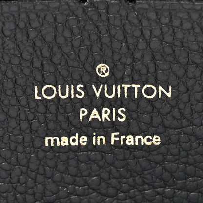 Louis Vuitton Empreinte Clemence Wallet Black 6 of 6