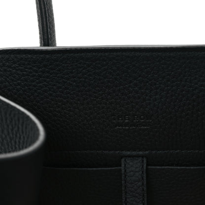 The Row Grained Calfskin Soft Margaux 10 Bag Black 6 of 9