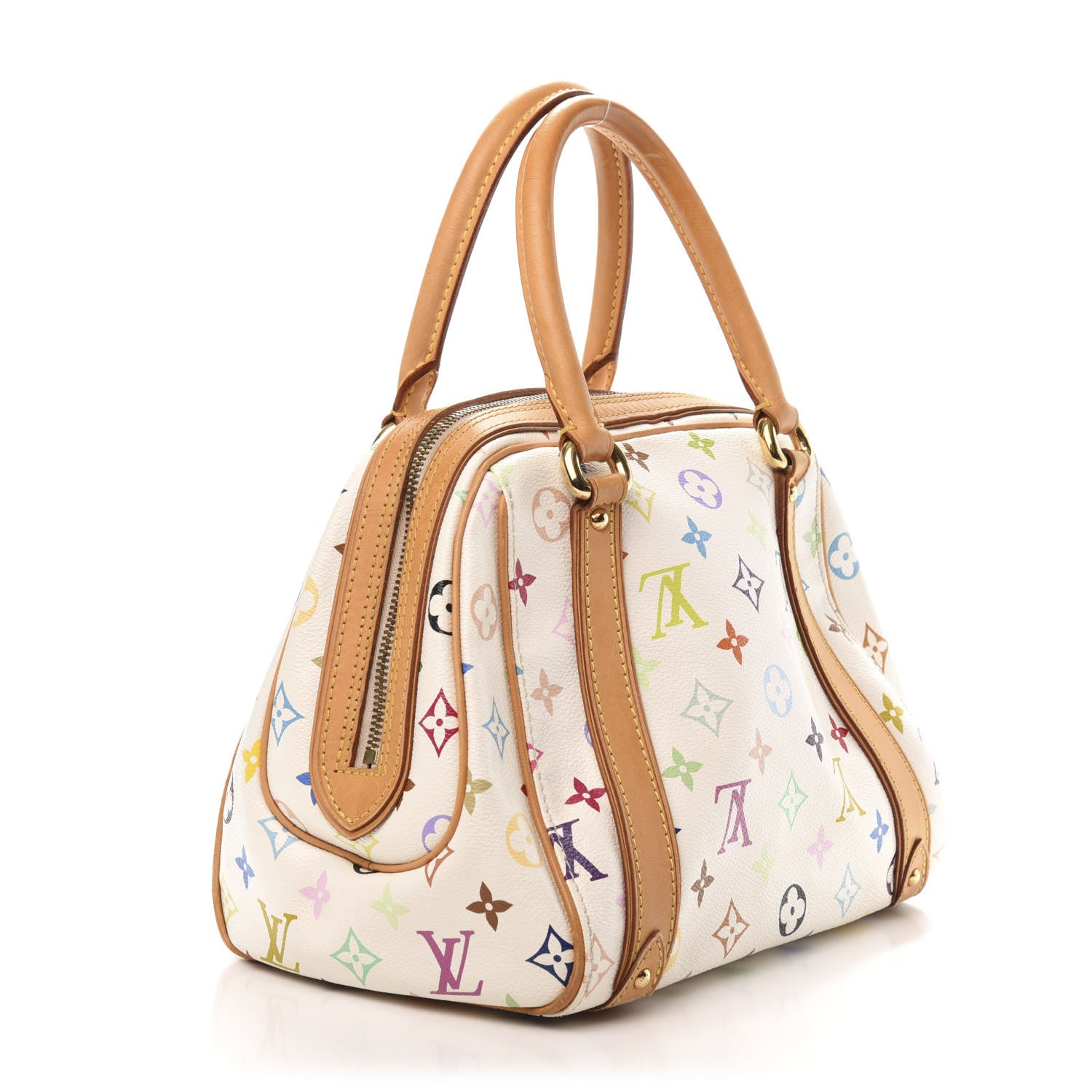Louis Vuitton Monogram Multicolor Priscilla White 3 of 13