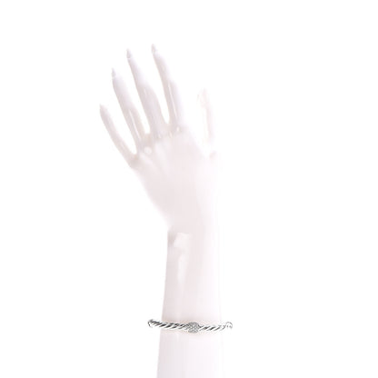 David Yurman Sterling Silver Diamond 6mm Moonlight Ice Bracelet 2 of 5