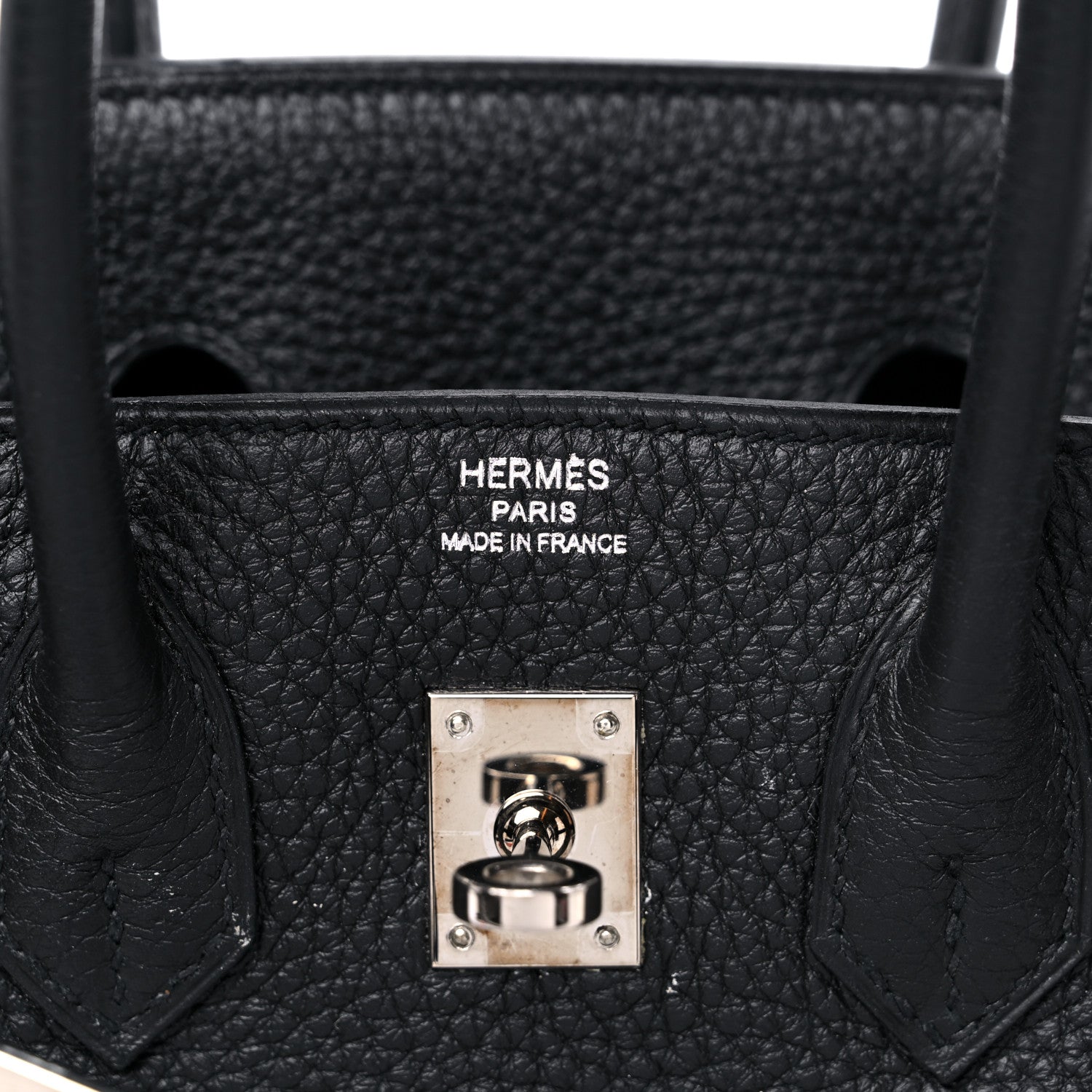 Hermes Togo Birkin 25 Black 6 of 16
