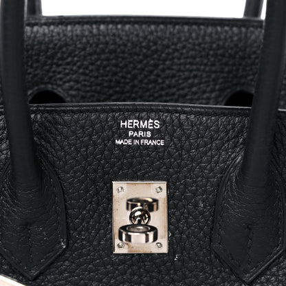 Hermes Togo Birkin 25 Black 6 of 16