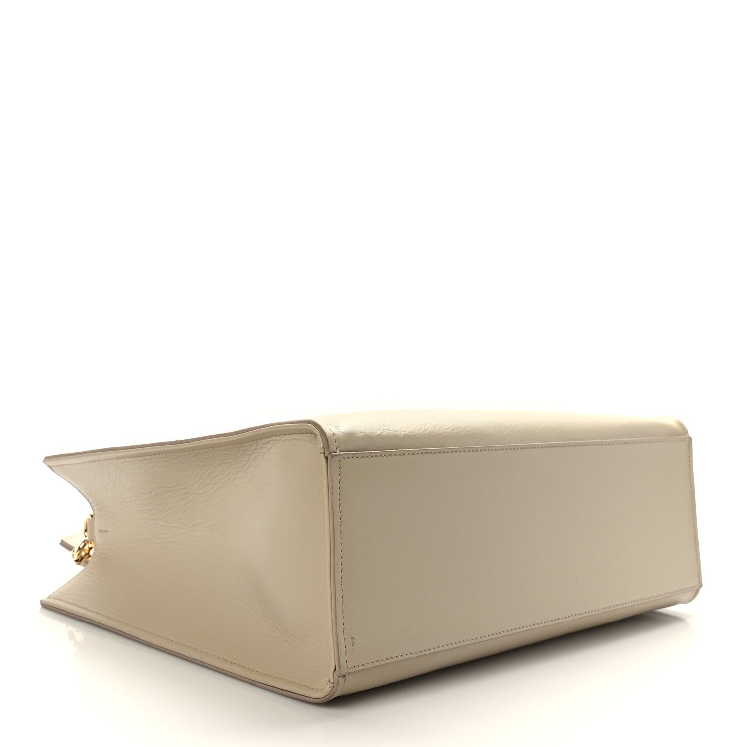 Givenchy Tumbled Calfskin Logo Embossed Medium G-Tote Beige 3 of 11