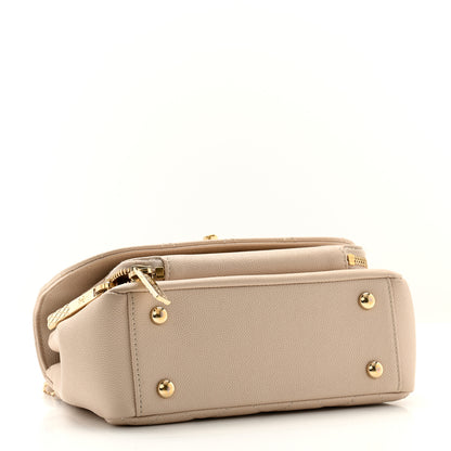 Chanel Caviar Quilted Small Business Affinity Flap Beige 4 of 12