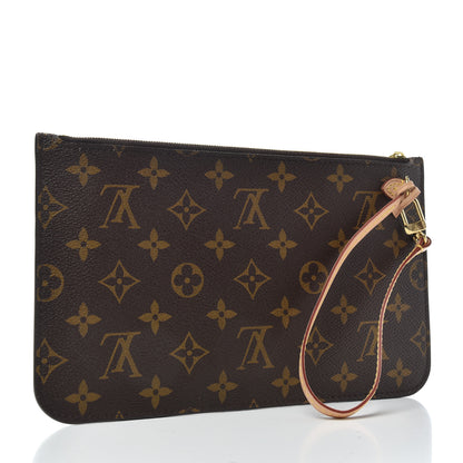 Louis Vuitton Monogram Neverfull MM GM Pochette 3 of 6