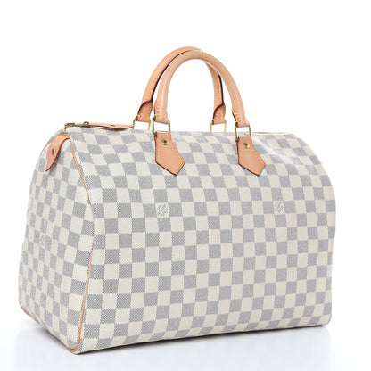 Louis Vuitton Damier Azur Speedy 35 3 of 12