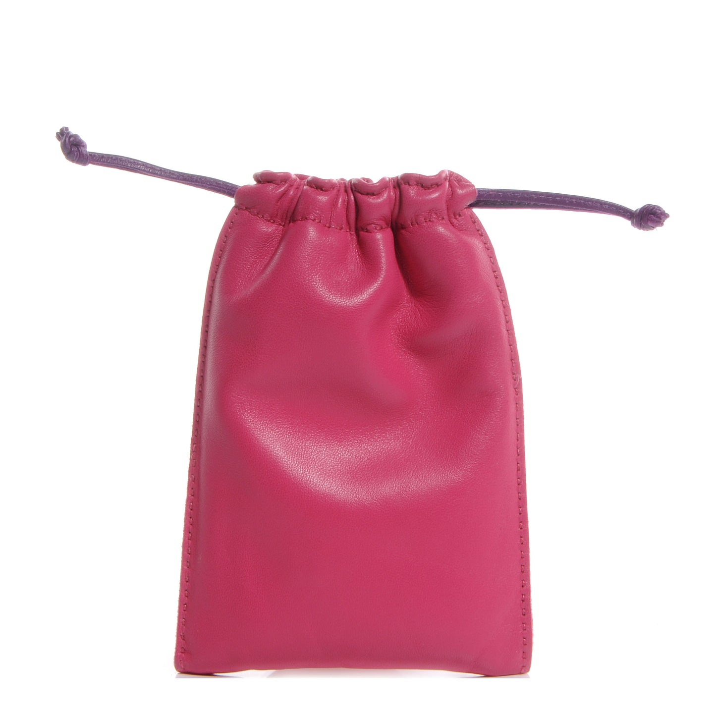Lambskin Pilo Pouch PM Rose Shocking and Violet