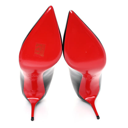 Christian Louboutin Patent Pigalle Follies 85 Pumps 41 Black 6 of 9