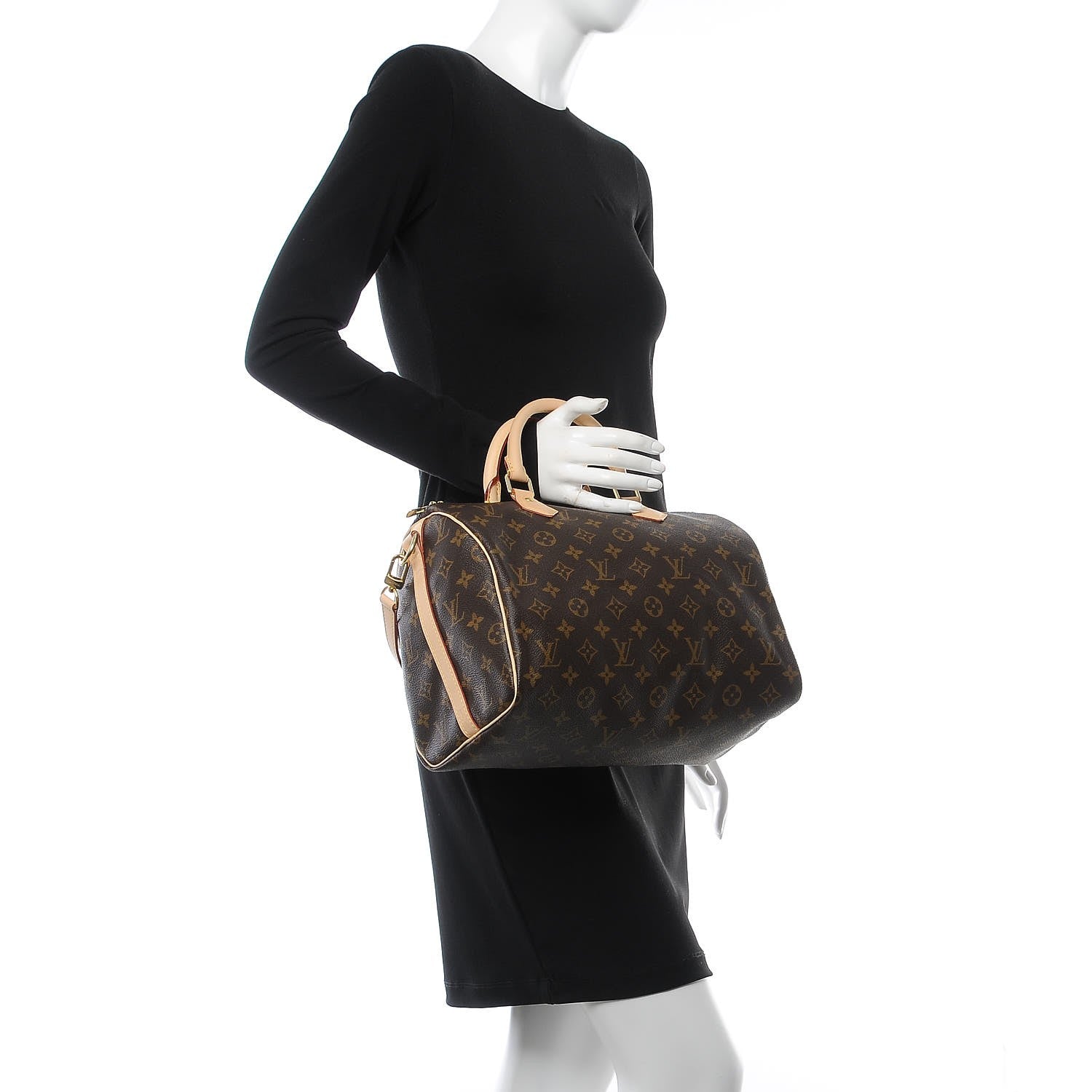 Louis Vuitton Monogram Speedy Bandouliere 30 2 of 9