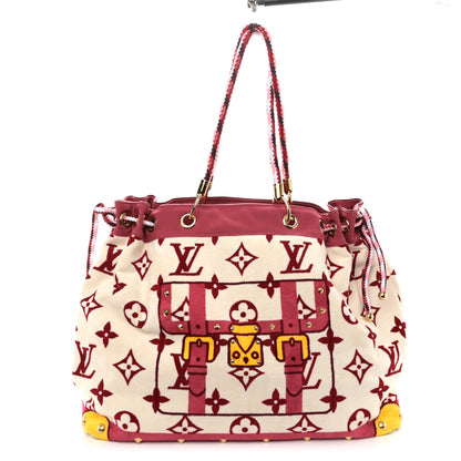 Louis Vuitton Cotton Monogram Eponge Cabas 1 of 9