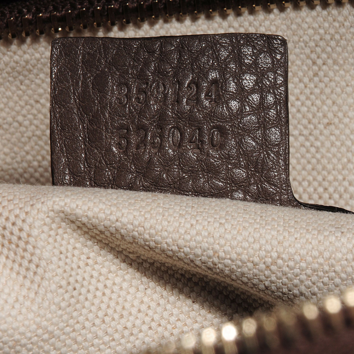 Gucci Leather Bamboo Medium Boston Bag Taupe 8 of 8