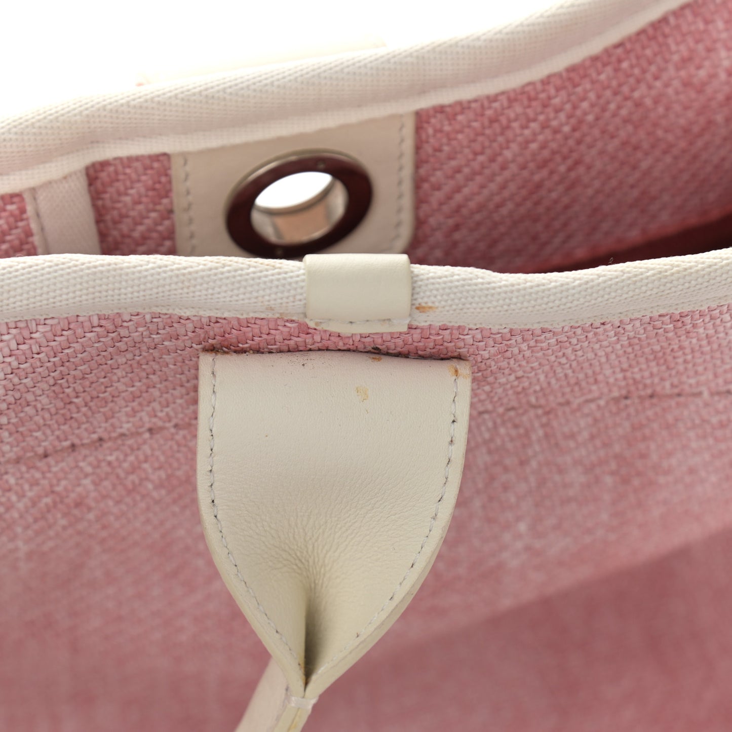 Canvas Medium Deauville Tote Pink