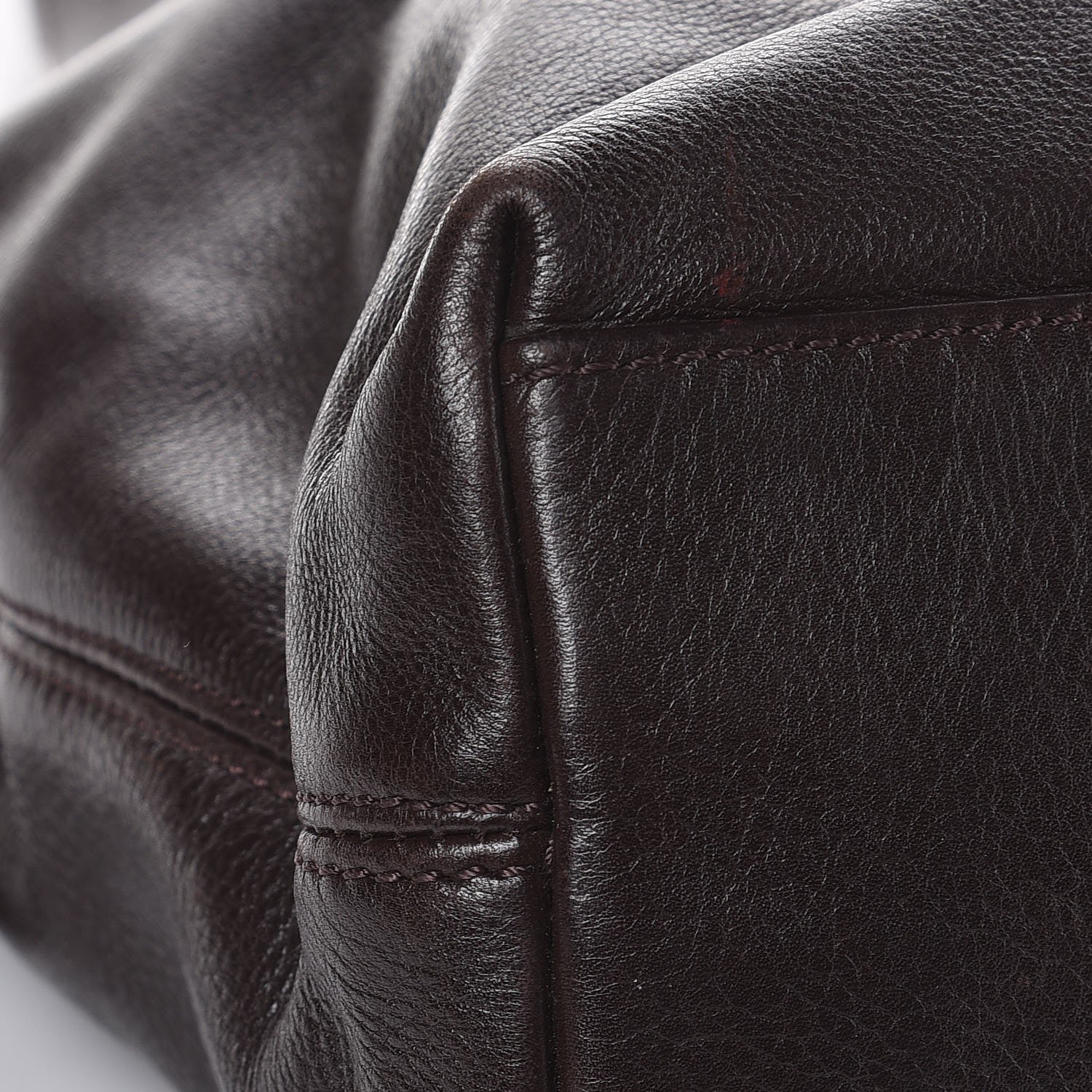 Chanel Lambskin CC Tote Brown 8 of 10