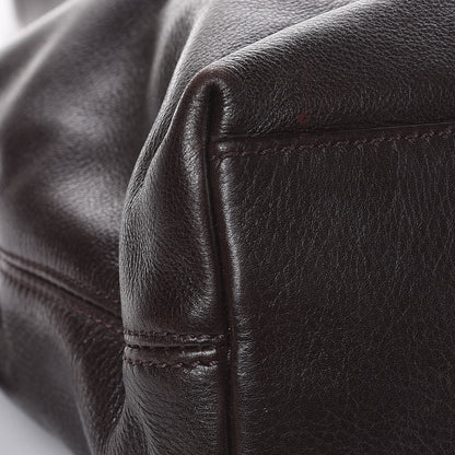 Chanel Lambskin CC Tote Brown 8 of 10
