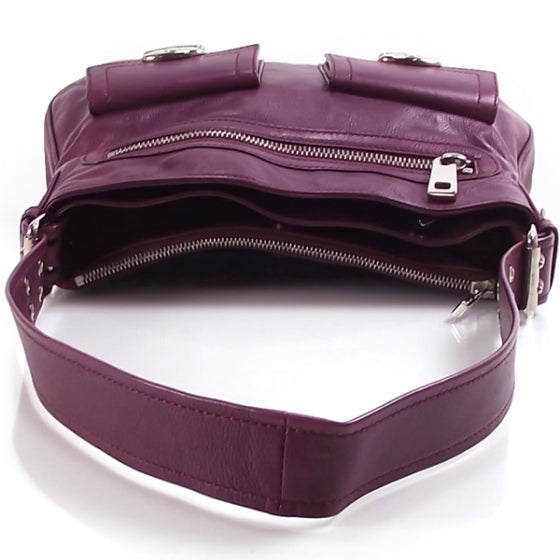 Marc Jacobs Leather Large Multipocket Purple 6 of 13