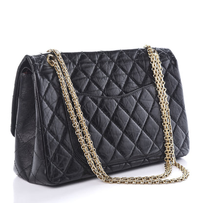 Chanel Aged Calfskin Quilted 2.55 Reissue 227 Flap Black 3 of 9