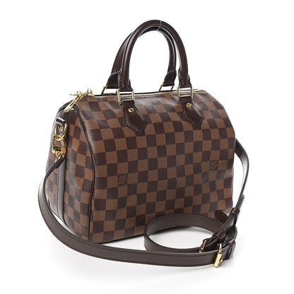 Louis Vuitton Damier Ebene Speedy Bandouliere 25 2 of 10