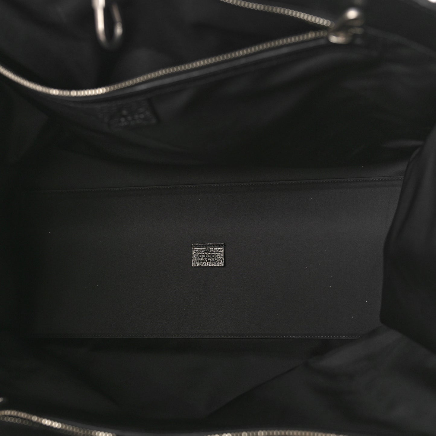 Econyl Nylon Monogram Large Off The Grid Tote Bag Black