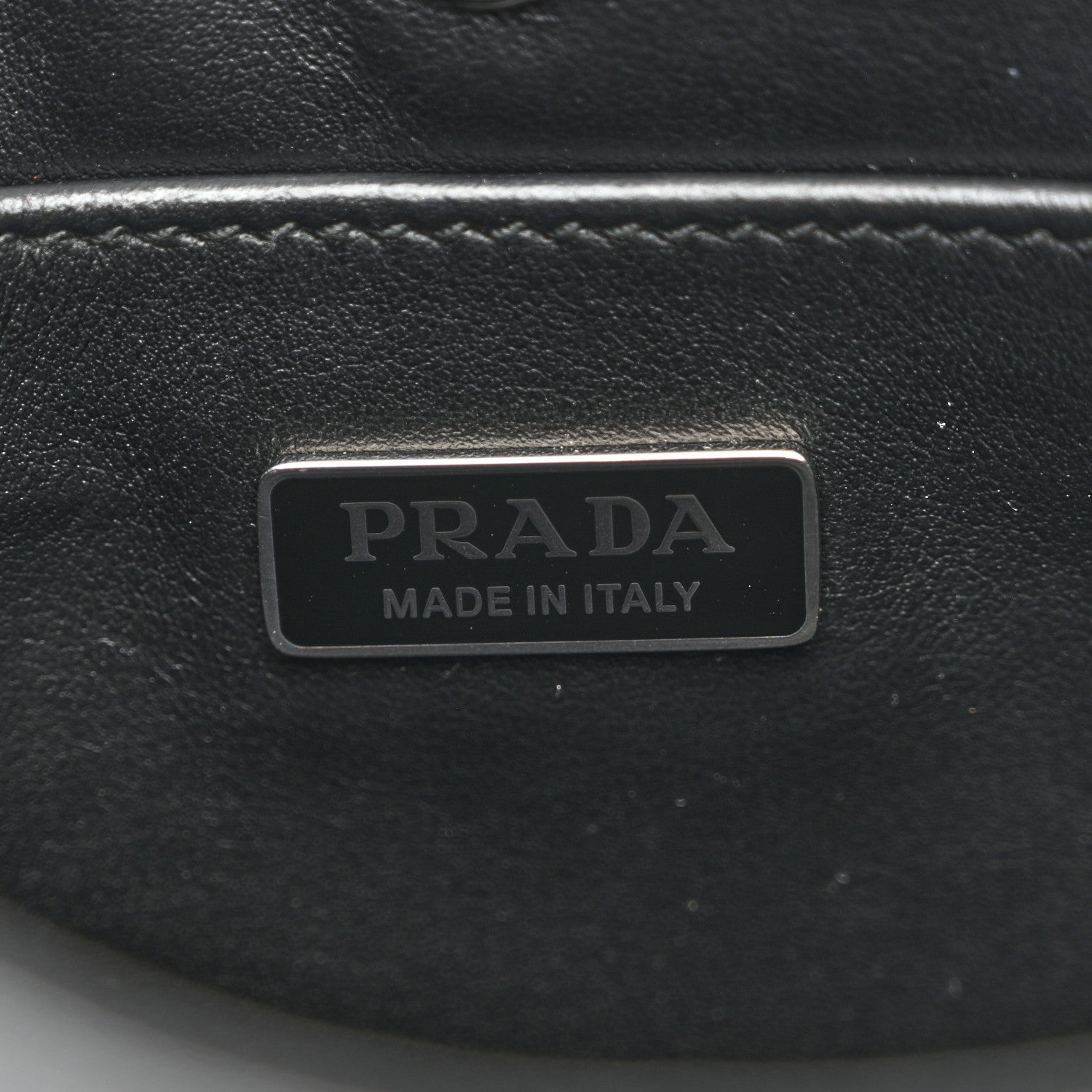 Prada Spazzolato Cleo Shoulder Bag Black 1861182 – FASHIONPHILE
