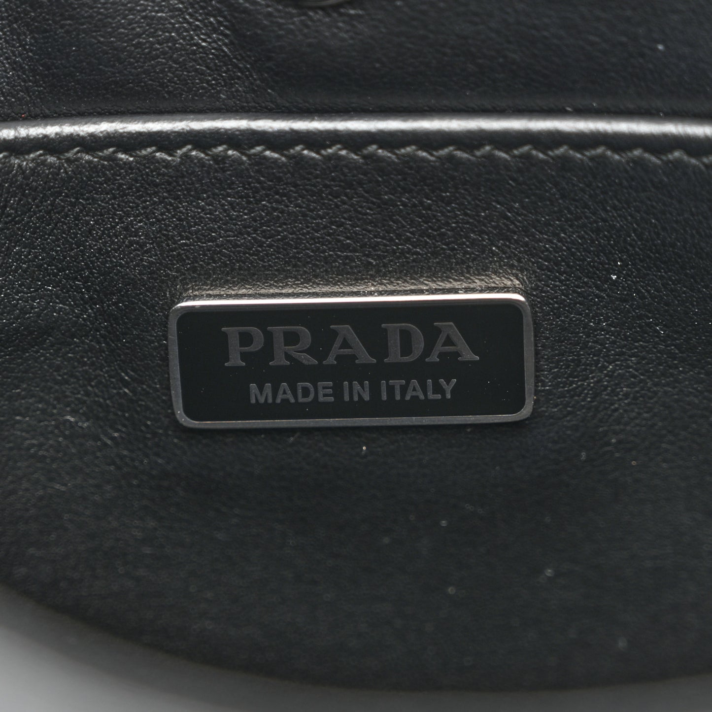 Spazzolato Cleo Shoulder Bag Black