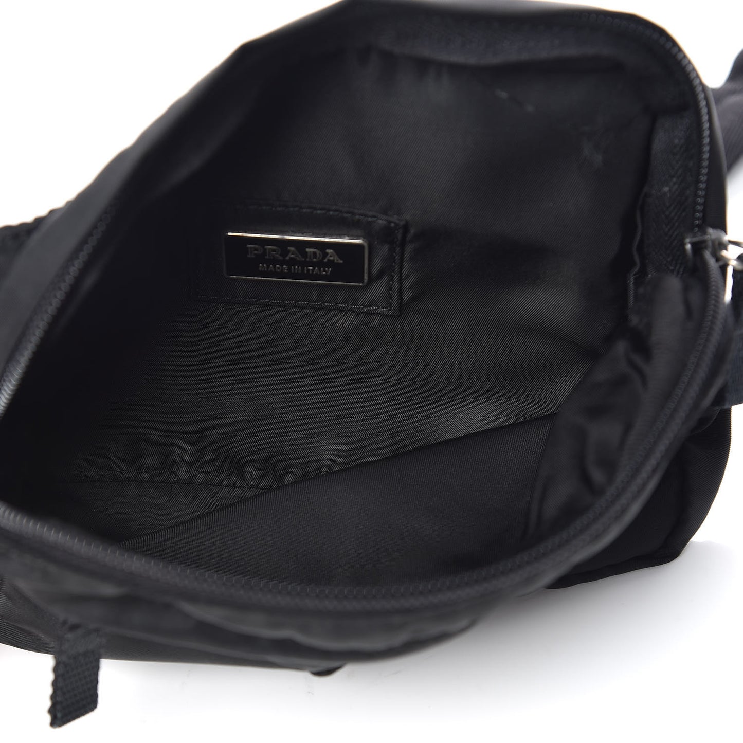 Tessuto Nylon Belt Bag Black