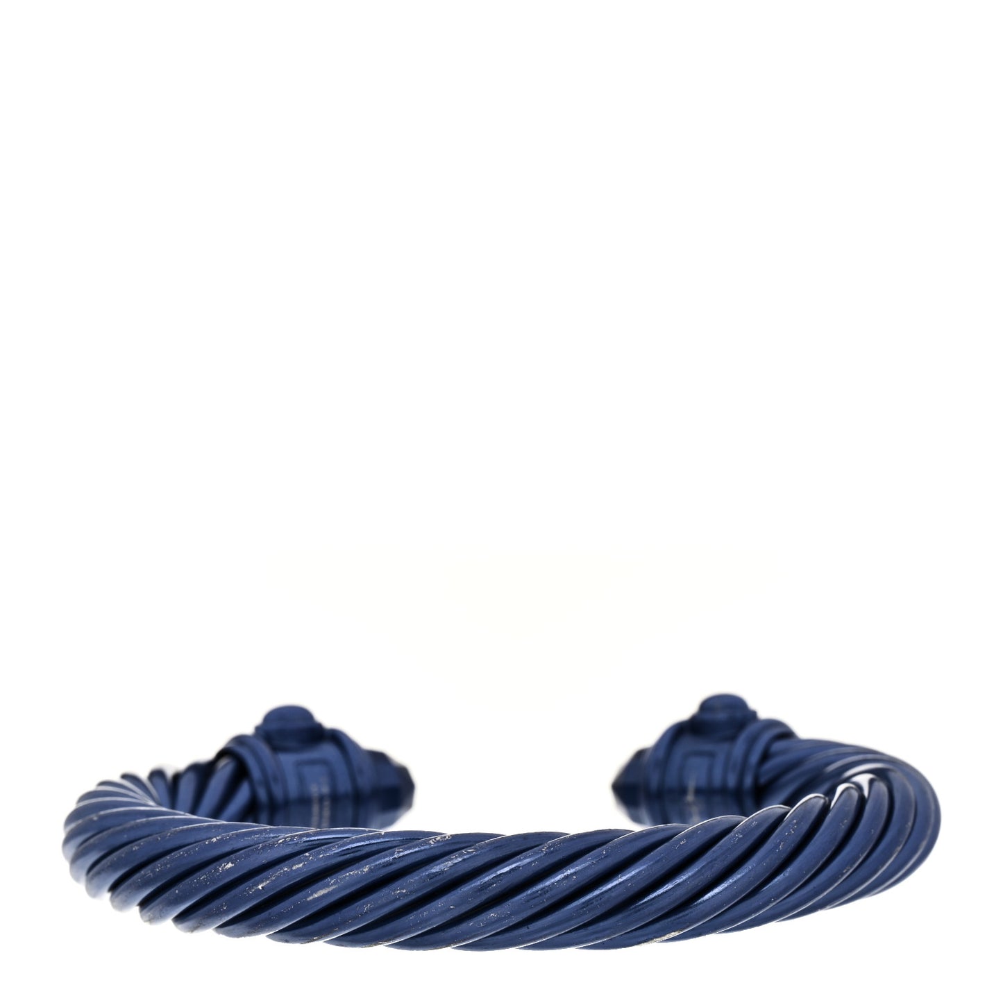 Aluminum 10mm Renaissance Cable Bracelet Indigo