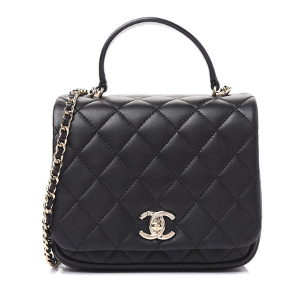 Chanel Lambskin Quilted Mini Citizen Chic Flap Black 1 of 10