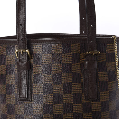 Louis Vuitton Damier Ebene Marais Bucket 23 10 of 10