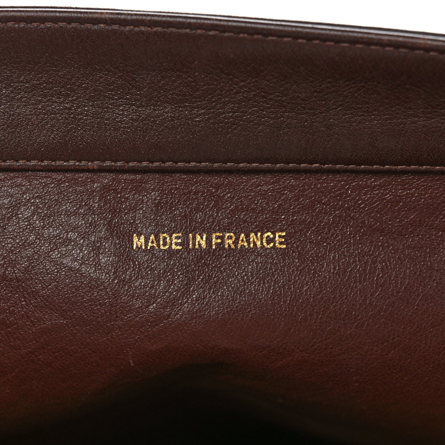 Lambskin CC Tote Brown