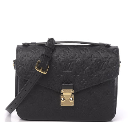 Louis Vuitton Empreinte Pochette Metis Black 1 of 9