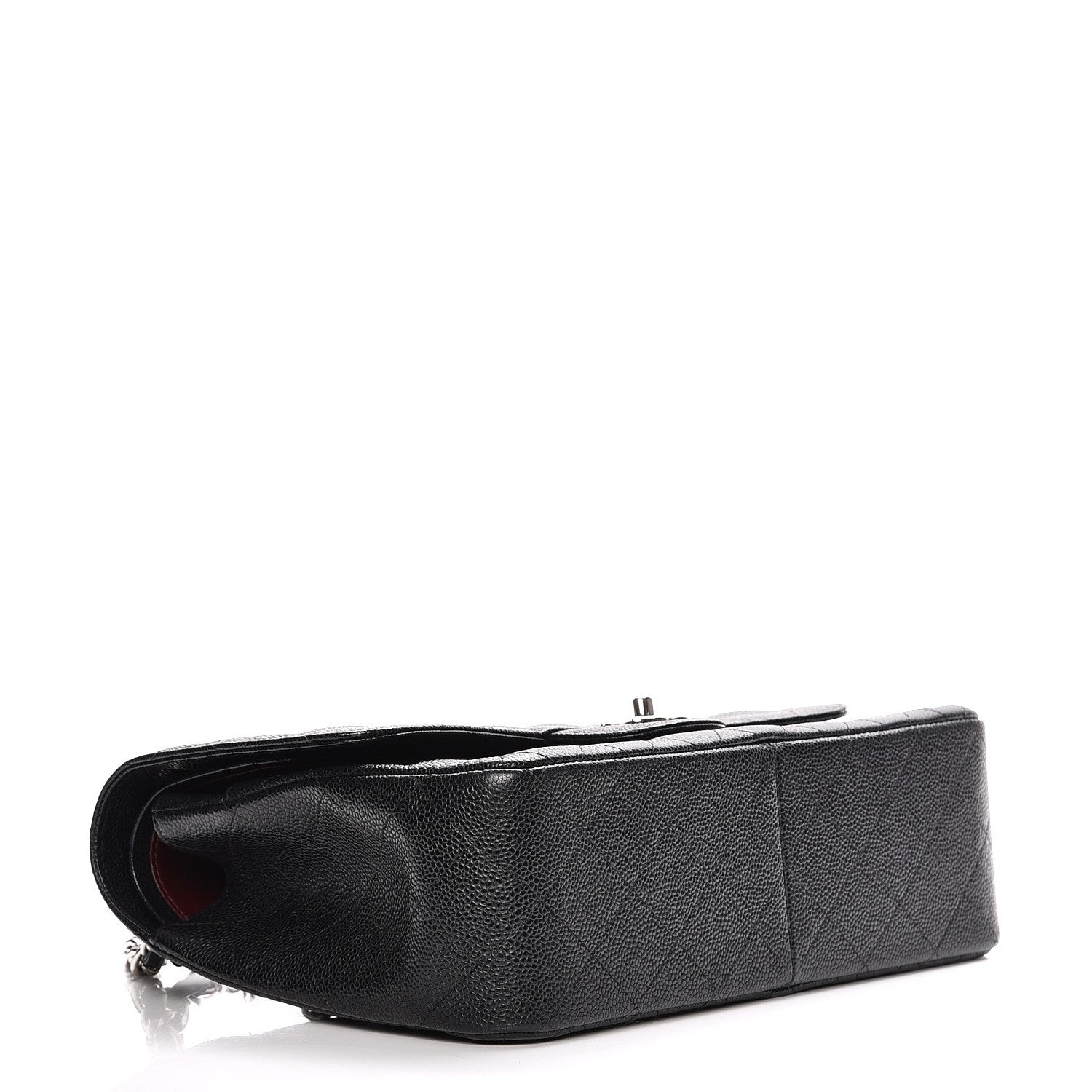 Chanel Caviar Quilted Jumbo Double Flap Black 4 of 7