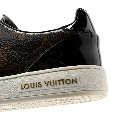 Louis Vuitton Patent Monogram Frontrow Sneakers 35 9 of 11
