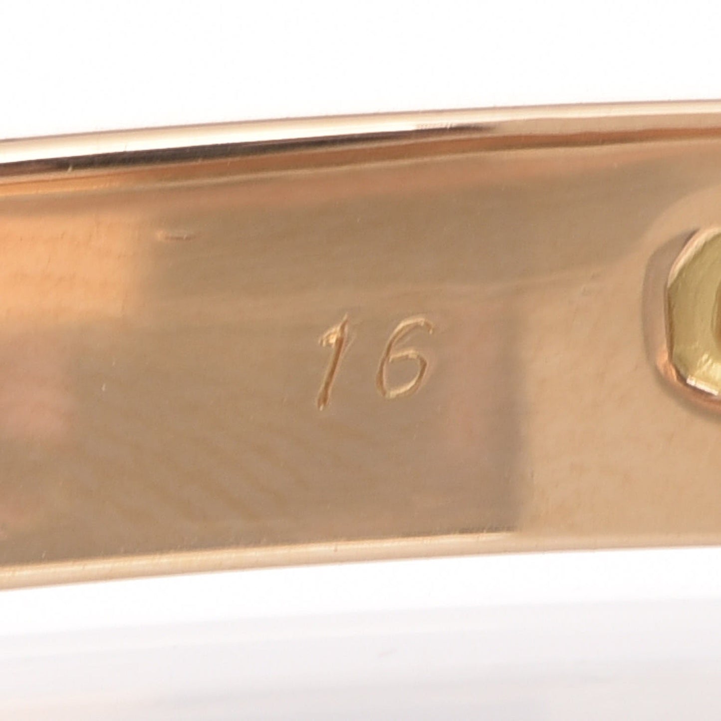 18K Yellow Gold LOVE Bracelet 16
