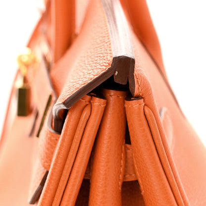 Hermes Togo Birkin 40 Orange 12 of 12