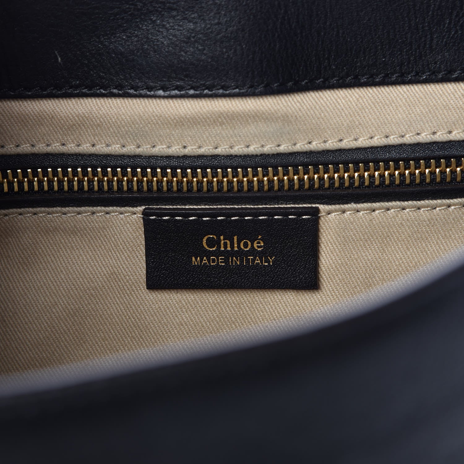 Chloe Suede Calfskin Medium Faye Backpack Black 6 of 9