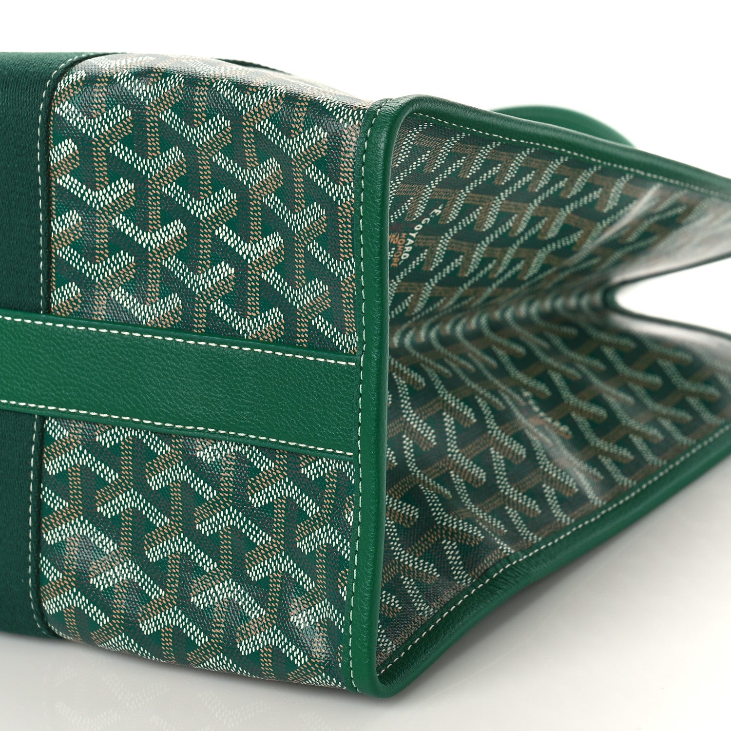 Goyard Goyardine Villette Tote Green 8 of 8