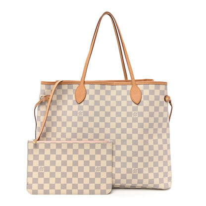 Louis Vuitton Damier Azur Neo Neverfull GM Rose Ballerine 1 of 18