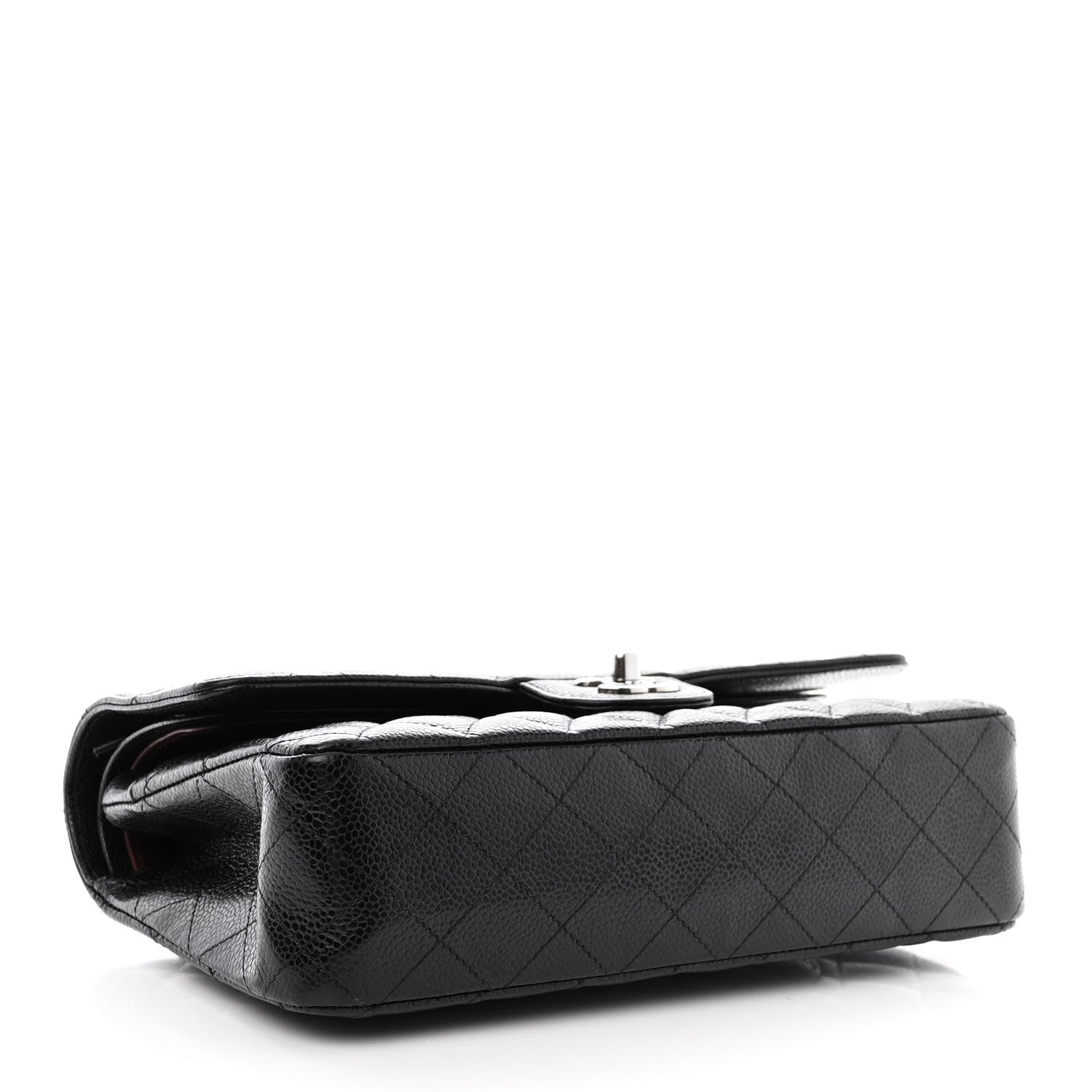 Chanel Caviar Quilted Medium Double Flap Black 4 of 12