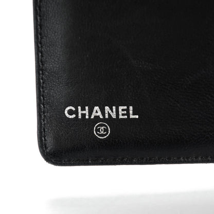 Chanel Patent Calfskin Lucky Symbols Yen Wallet Black 6 of 8
