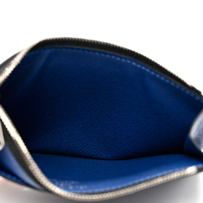 Louis Vuitton Taigarama Coin Card Holder Cobalt Blue 5 of 6