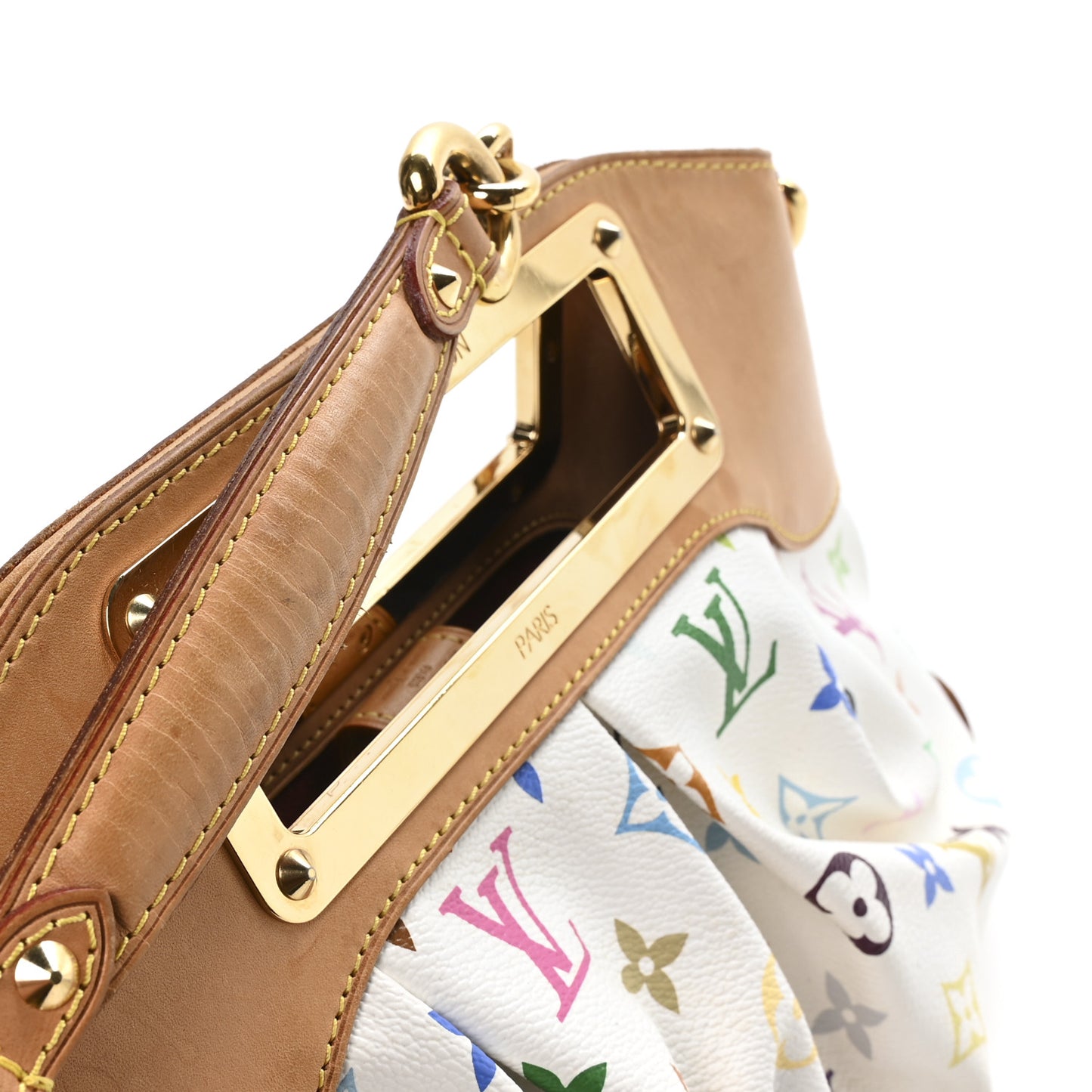 Monogram Multicolor Judy PM White