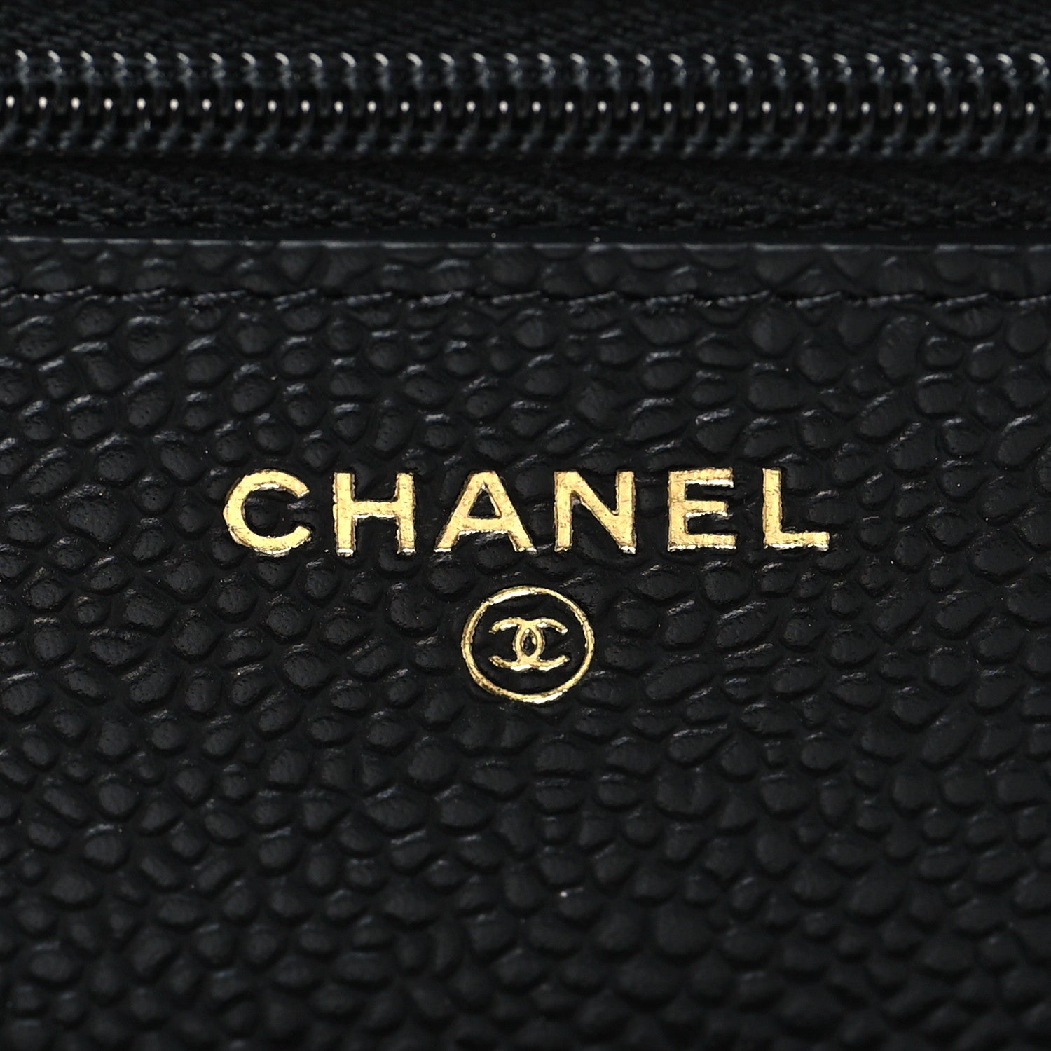 Chanel Caviar Quilted Wallet On Chain WOC Black 6 of 12