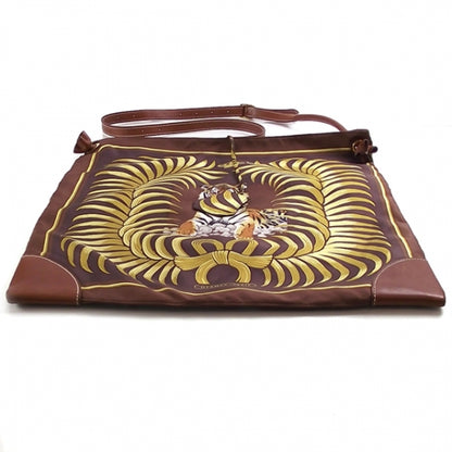 Hermes Bi-Material Silky City Bag Tiger Royal 5 of 15