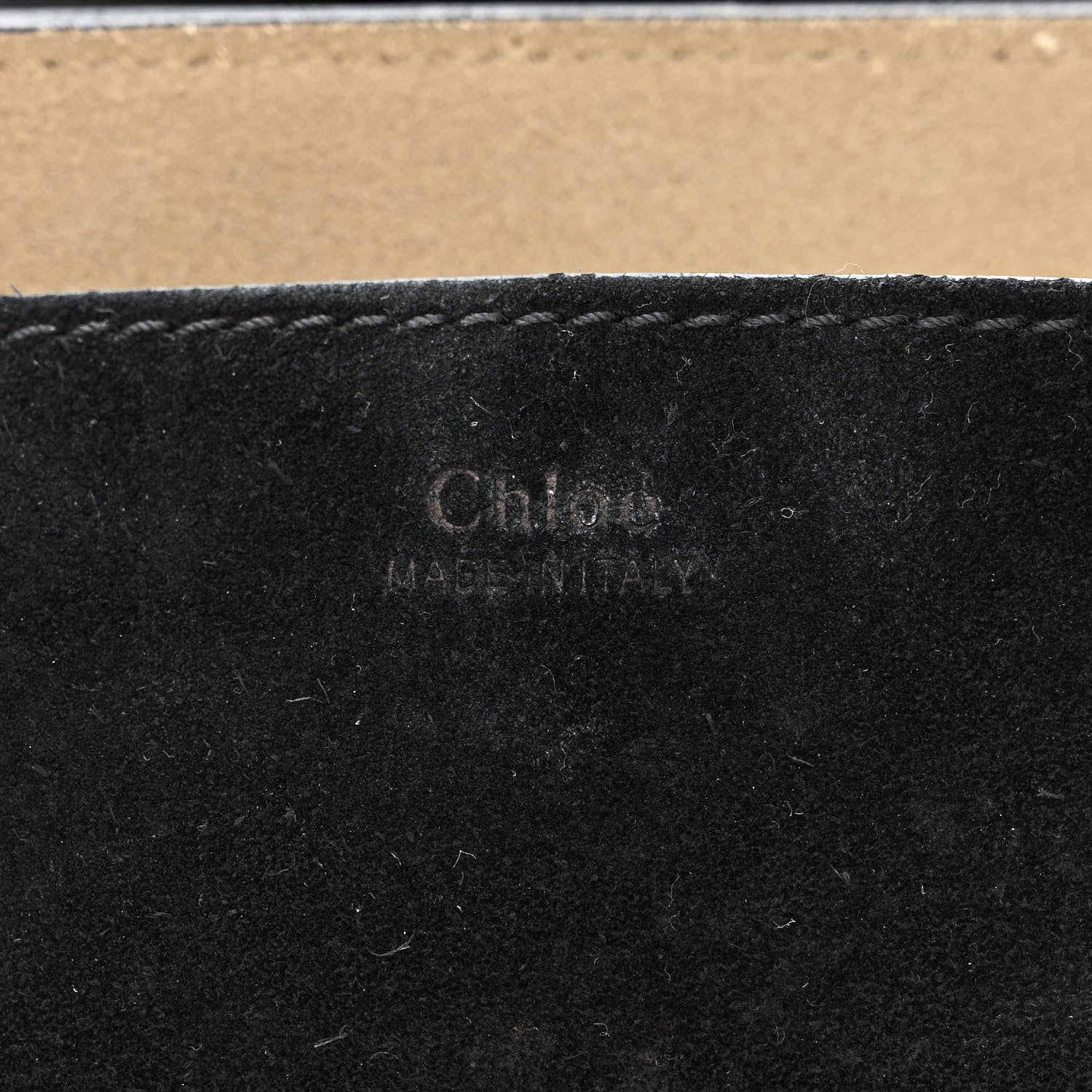 Chloe Suede Smooth Calfskin Drew Shoulder Bag Black 6 of 12