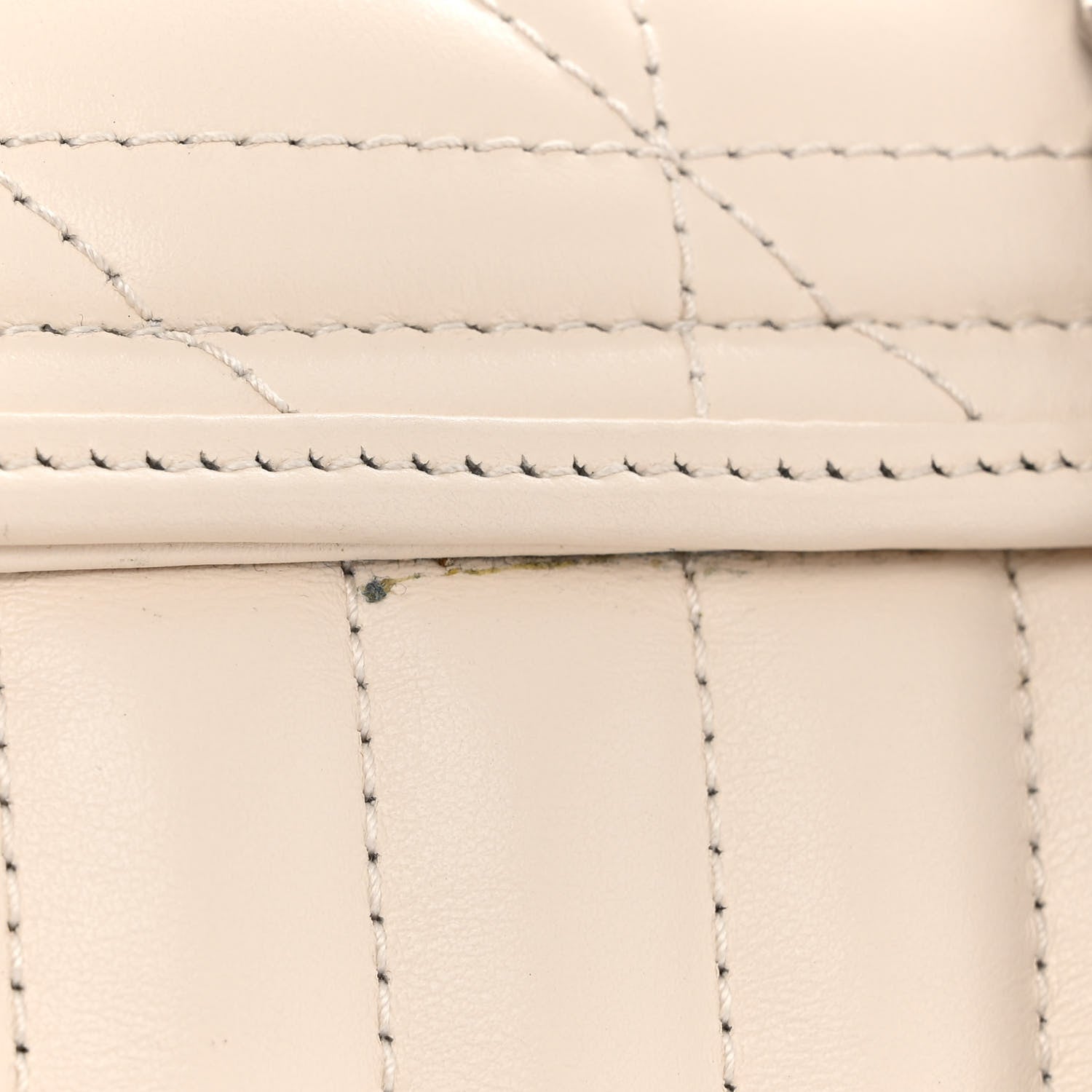 Gucci Calfskin Matelasse Aria Small GG Marmont Shoulder Bag Mystic White 11 of 11