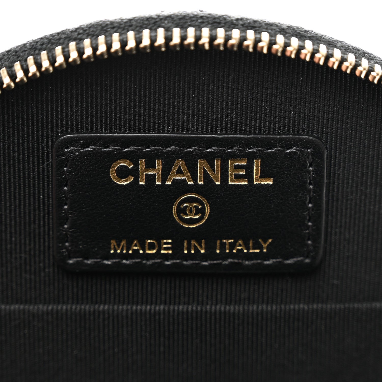 Chanel Caviar Quilted Round Handle With Care Vanity With Chain Black 6 of 9